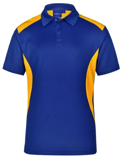 Picture of Winning Spirit, Mens TrueDry Contrast Polo